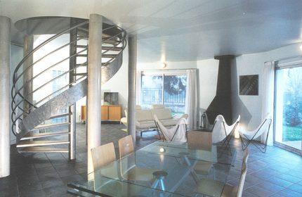 Maison contemporaine dodécagonale 125 m² - Architecte Claude Veyret Lyon