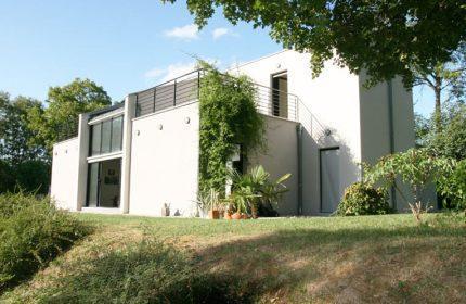 Maison contemporaine 170 m² - Architecte Claude Veyret Lyon