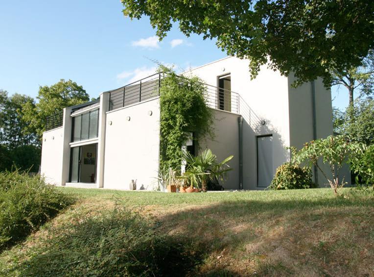 Maison contemporaine 170 m² - Architecte Claude Veyret Lyon