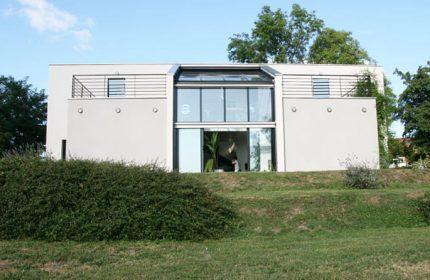 Maison contemporaine 170 m² - Architecte Claude Veyret Lyon