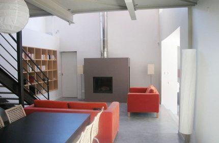 Aménagement ancienne usine en loft - Architecte Claude Veyret Lyon - Loft 190 m²