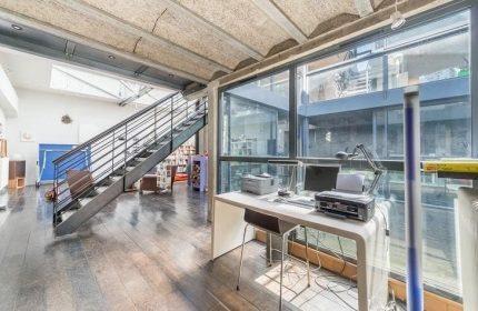 Aménagement ancienne usine en loft - Architecte Claude Veyret Lyon - Loft 240 m²