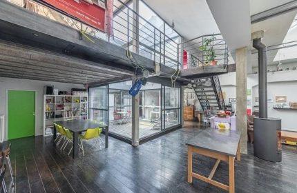 Aménagement ancienne usine en loft - Architecte Claude Veyret Lyon - Loft 240 m²