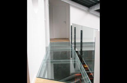 Aménagement ancien local professionnel en loft - Architecte Claude Veyret Lyon - Loft 300 m²