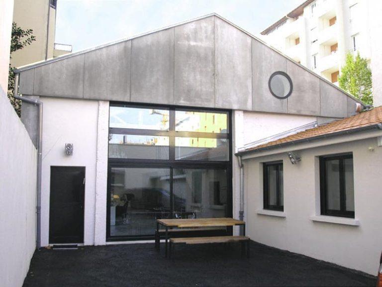 Aménagement ancienne menuiserie en loft - Architecte Claude Veyret Lyon - Loft 350 m²