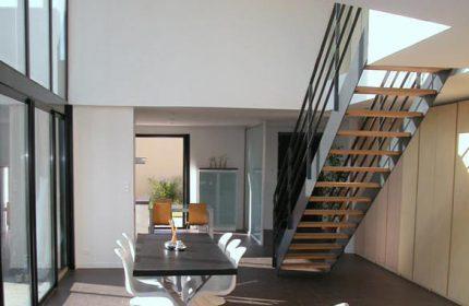 Maison contemporaine de 195 m² - Architecte Claude Veyret Lyon