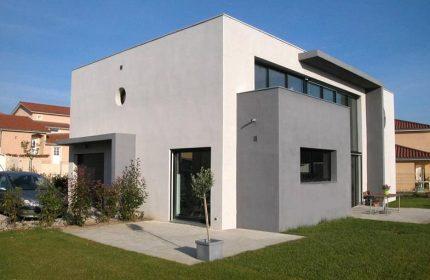 Maison contemporaine de 195 m² - Architecte Claude Veyret Lyon