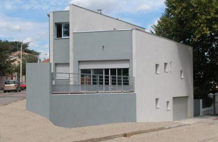 Architecte Extension Rénovation contemporaine maison 130m² - Architecte Claude Veyret Lyon
