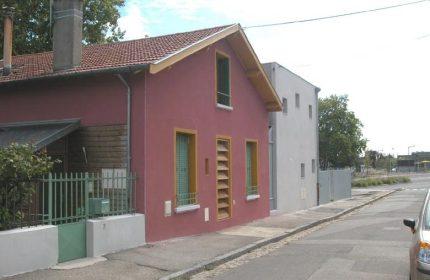 Architecte Extension Rénovation contemporaine maison 130m² - Architecte Claude Veyret Lyon