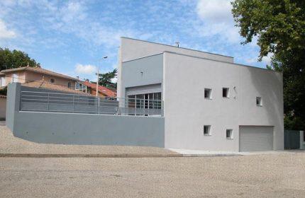 Architecte Extension Rénovation contemporaine maison 130m² - Architecte Claude Veyret Lyon