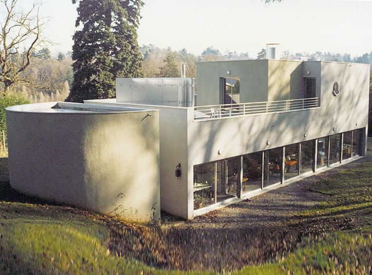 Maison contemporaine 185 m² - Architecte Claude Veyret Lyon