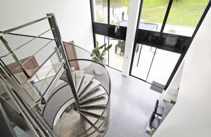 Architecte Extension Rénovation contemporaine maison ancienne année 60 - Maison 300m² - Architecte Claude Veyret Lyon
