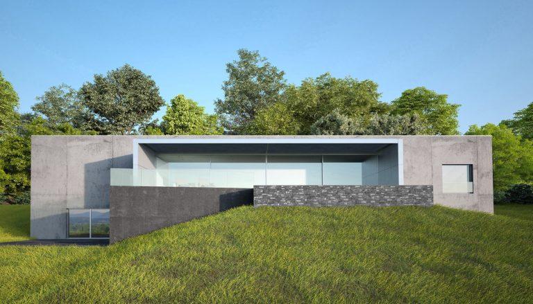 Architecte Lyon - Maison contemporaine d'architecte - Maison haut de gamme de 210 m²