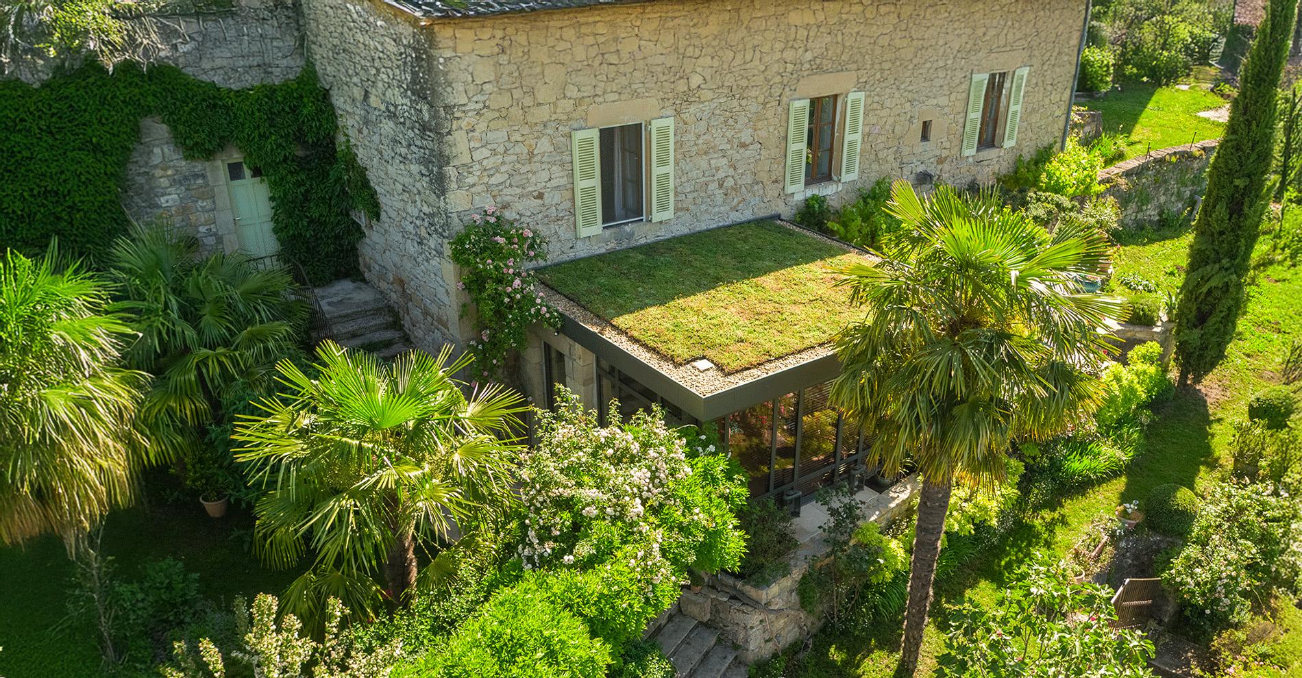 Toiture végétalisée - Claude Veyret